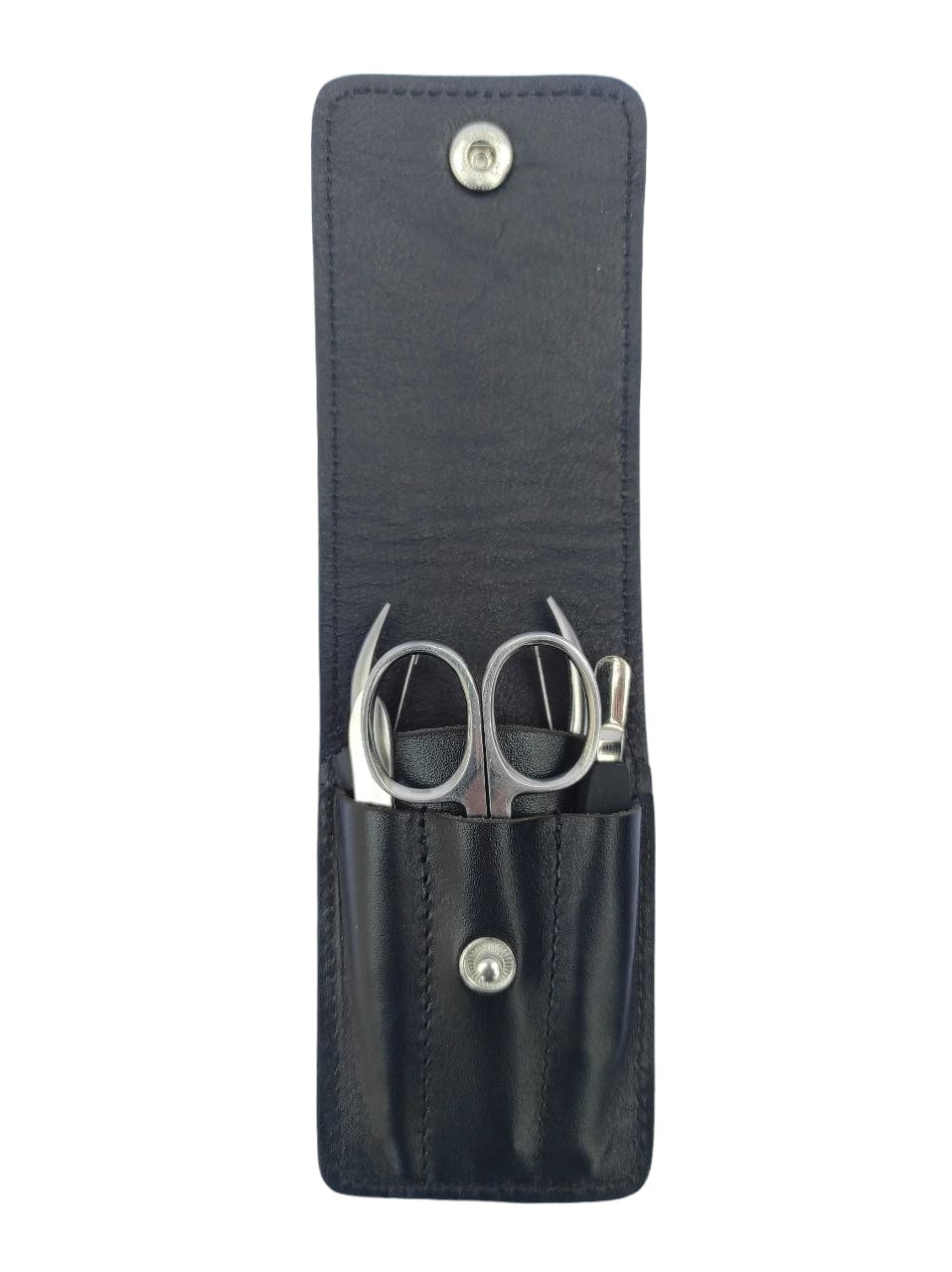 Міні-футляр для манікюрних інструментів LeathART чорний, фото 1