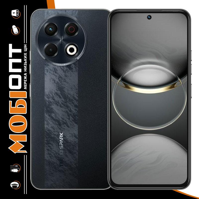 Смартфон Tecno Spark 30 Pro (KL7) 8/256Gb Obsidian Edge (4894947047442) UA UCRF