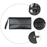 Шкіряний чохол для перукарського інструмента ручної роботи, фото 2