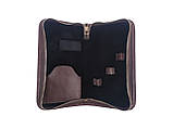 Манікюрний футляр шкіряний LeathArt коричневий, фото 2