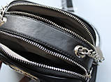 Жіноча сумка Guess black, фото 5