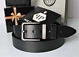 Чоловічий подарунковий набір гаманець+ремінь Philipp Plein, фото 2