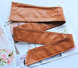 Жіночий пояс кушак рудий широкий, фото 2