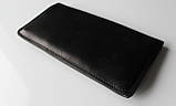 Чоловічий гаманець із натуральної шкіри "Nero" black, фото 5