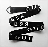 Тканинний ремінь Guess чорний унісекс