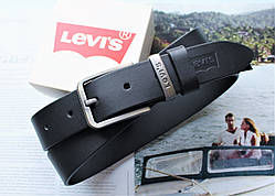 Стильний шкіряний чоловічий ремінь LEVIS