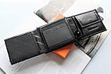 Чоловічий подарунковий набір: ремінь і гаманець Louis Vuitton black, фото 7