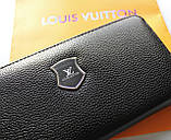 Жіночий гаманець Louis Vuitton чорний, фото 6