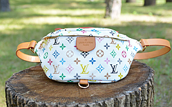 Сумка Louis Vuitton Bumbag Monogram біла