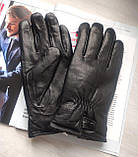 Чоловічі шкіряні рукавички зимові, Румунія, фото 3