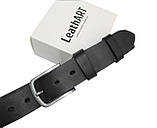 Жіночий шкіряний ремінь "Felce" чорний, фото 3