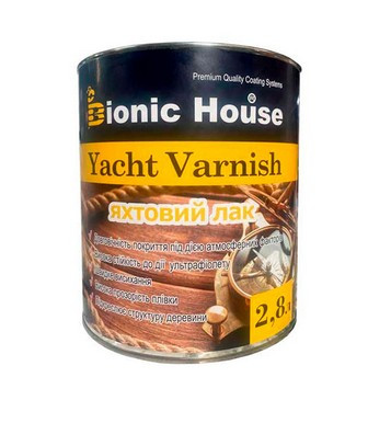 Яхтний лак Bionic-House 10 л Безбарвний