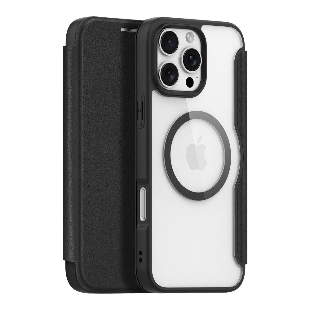 Чохол-книжка Dux Ducis Skin X Pro with MagSafe для iPhone 16 Pro Колір Pure Black