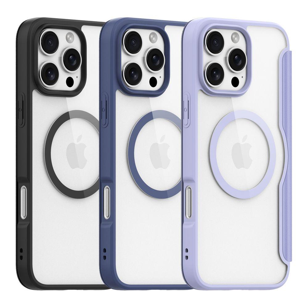 Чохол-книжка Dux Ducis Skin X Pro with MagSafe для iPhone 16 Pro Колір Pure Black