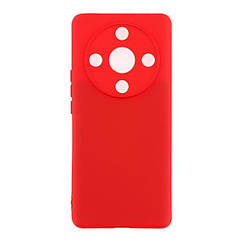 Чохол Silicone Cover Full Camera (A) для Honor Magic6 Lite Колір 14.Red