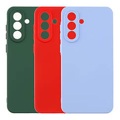 Чохол Silicone Cover Full Camera (A) для Samsung Galaxy A36 5G (A366) Колір 71.Dark Green