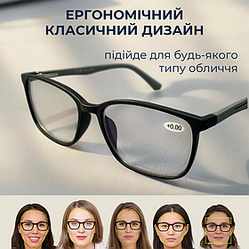 Окуляри від комп'ютера, окуляри для монітора, окуляри нульовки, що блокують синє світло, окуляри для телевізора PCG0