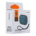 Футляр TPU Spigen Leather Armor для Airpods Pro Колір Blue, фото 6