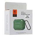 Футляр TPU Spigen DuraPro Flex with Hook для Airpods Pro Цвет Green, фото 5