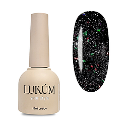 Топ з блискітками для гель лаку Lukum Flashing Top № 03 10 мл