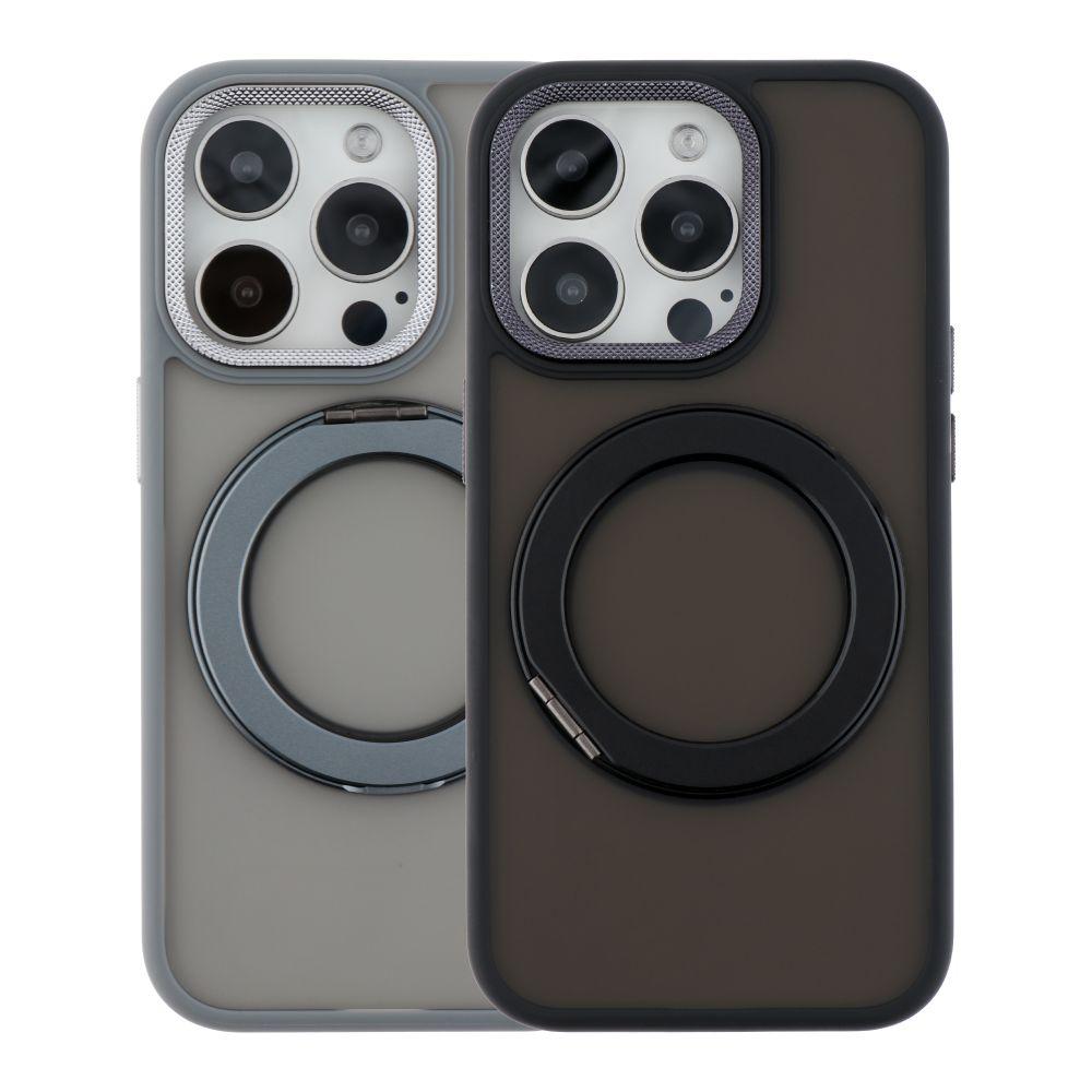 Чохол TPU+PC Mag 360 Spin Case для iPhone 16 Pro Max Колір Grey