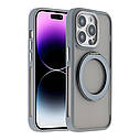 Чохол TPU+PC Mag 360 Spin Case для iPhone 16 Pro Max Колір Grey, фото 3