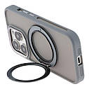 Чохол TPU+PC Mag 360 Spin Case для iPhone 16 Pro Max Колір Grey, фото 10