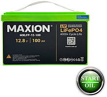 Акумулятор Maxion LiFePO4 12-100ah 12.8V (MXFLP-12-100)