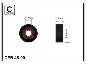 CITROEN BERLINGO I  1.6Hdi - Ролік Генератора САМ РОЛІК 55*26