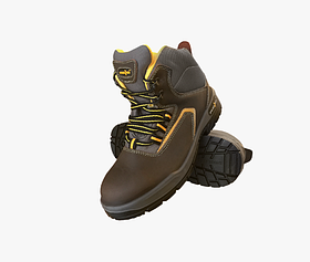 Черевики захисні REIS MANDRYL BRMANDRYL-T BRSY коричневий — сірий жовтий