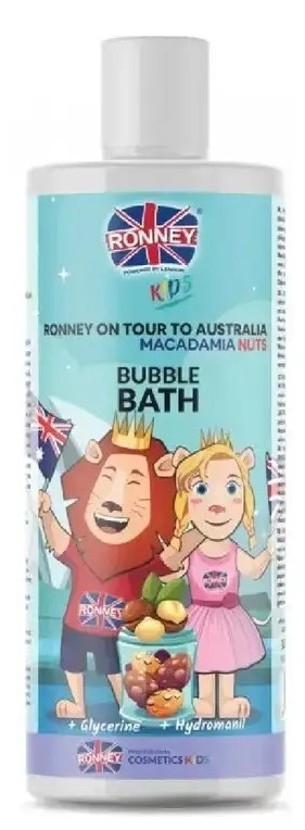 Пінка для ванної для дітей RONNEY KIDS з ароматом фруктів та печива, 300 мл.