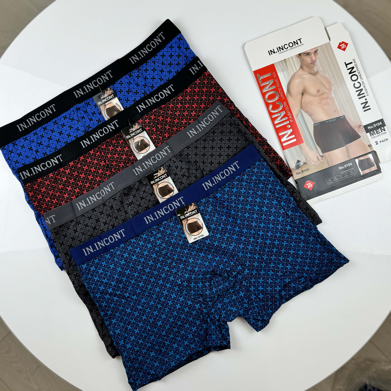 Чоловічі труси боксери In.Incont #9104, фото 1