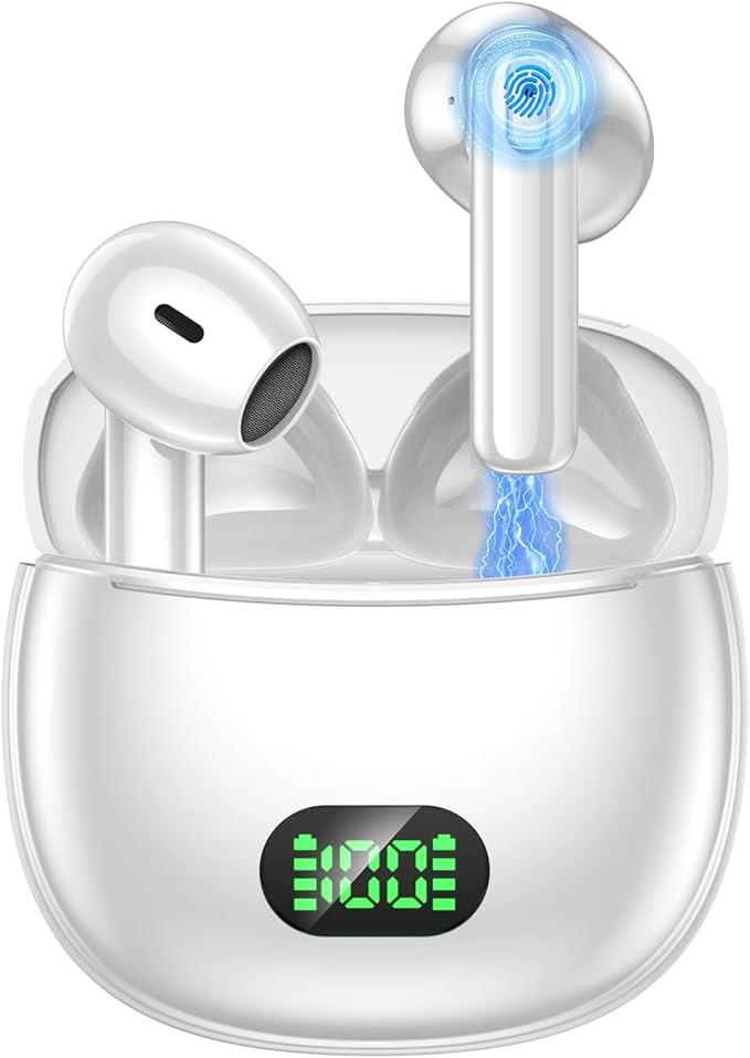 Bluetooth навушники вкладиші Eisreho K11. Бездротові стереонавушники HiFi, Bluetooth 5.3