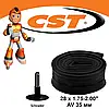 Покришка з Камерою CST 28 х 1.75/2.00" AV 35 мм, фото 2