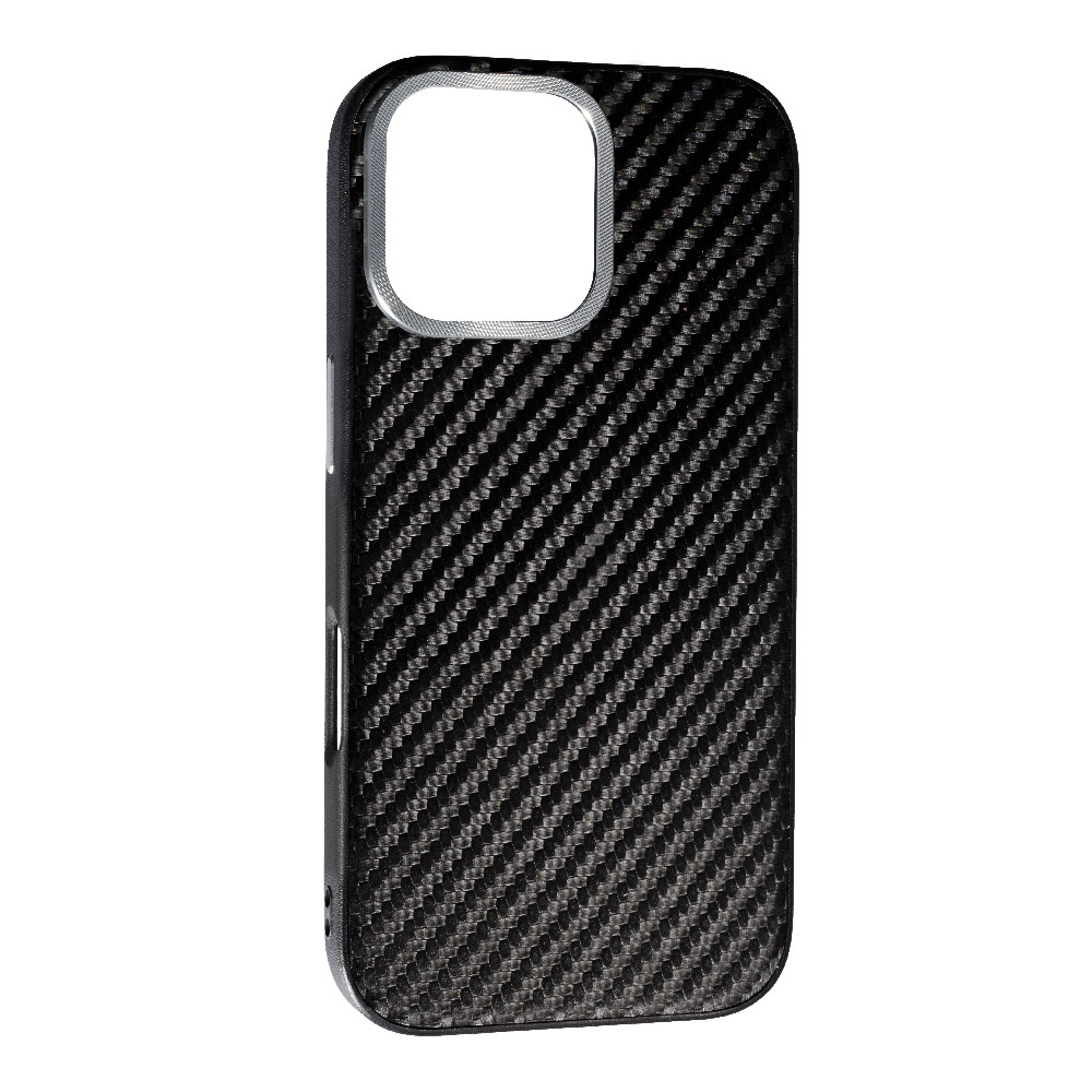 Накладка Carbon With Magsafe Apple iPhone 16 Pro Max,  Black