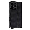 Книжка Flip Cover Carbon Apple iPhone 16 Pro,  Black, фото 3