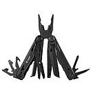 Мультитул Multi Tool Ganzo G303-B 21 функція/ Чорний туристичний мультитул пасатижі/ Армійський мультитул з набором змінних біт, фото 3