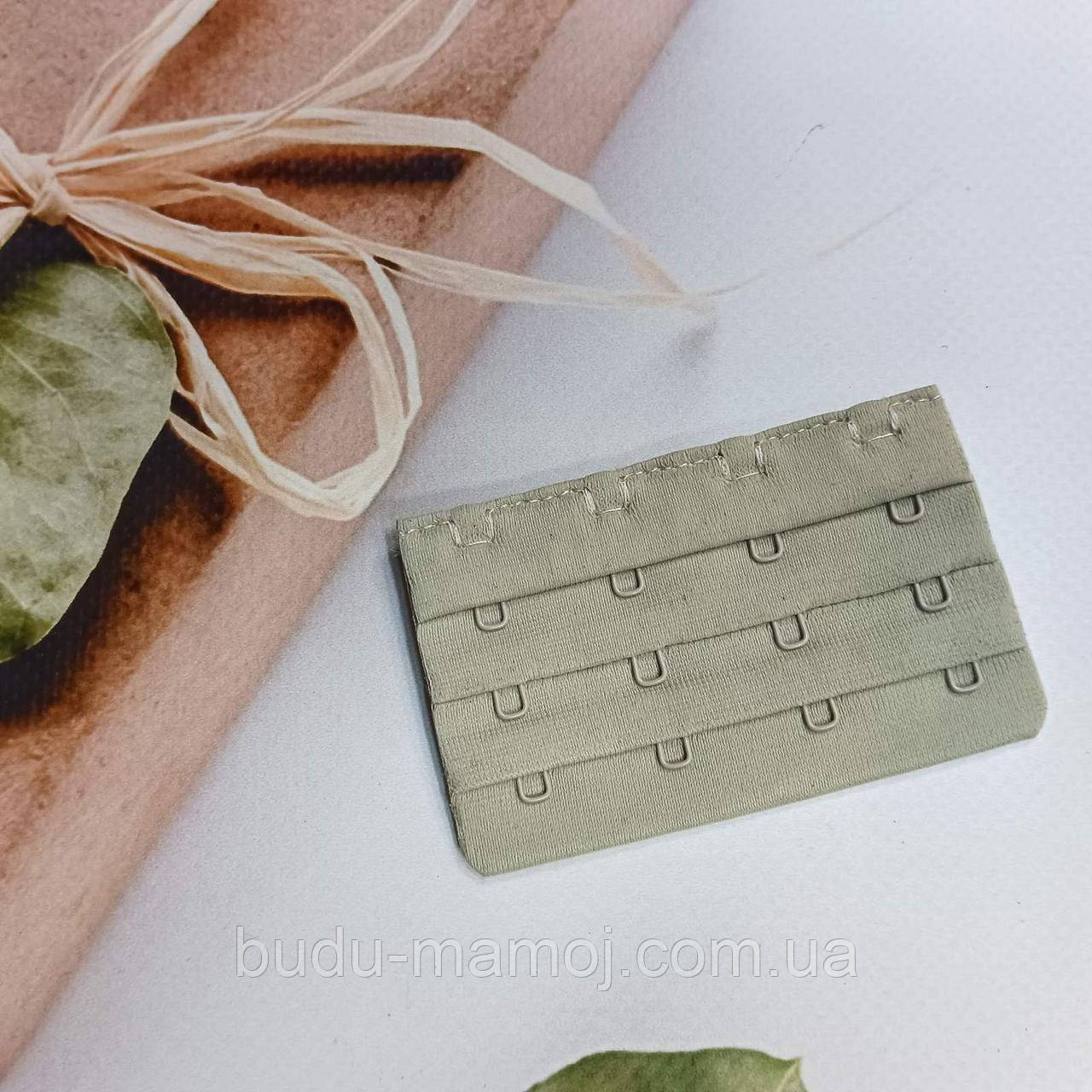 Вставка подовжувач для збільшення об'єму бюстгальтера оливковий