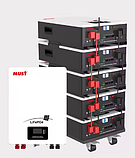 Акумуляторна батарея Must LiFePO4 LP16-48200 51.2V 200Ah, 10,24kWh, фото 8