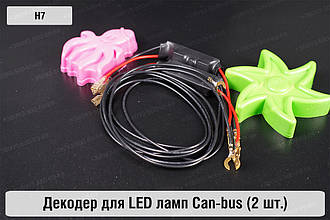 Декодер H7 для LED світлодіодних ламп Can-bus (2 шт.)