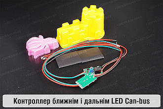 Контроллер блок керування ближнім і дальнім потоку світла LED Can-bus (2 шт.)