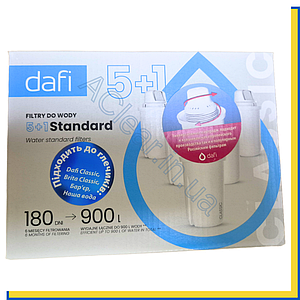 Змінні картриджі для глечика Dafi Classic Standard з різьбленням під Бар'єр (6 штук)