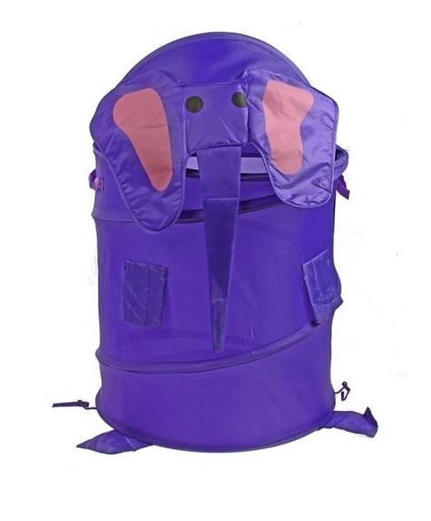 Корзина для іграшок Bambi М 0282 у формі звірятка, 70 см, з кришкою, фото 1