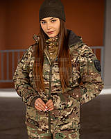 Куртка зимова Хантер Софтшел фліс мультикам