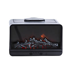 Зволожувач повітря 300 (мл) для дому настільний з паром аромадифузором з ефектом полум'я Lugi