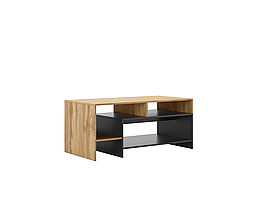 Стіл журнальний у вітальню Калістро дуб аппалачі/антрацит Світ Меблів