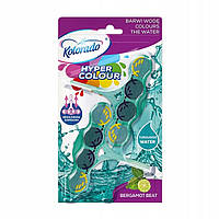 М/з для унітазу підвісний блок Kolorado 2підв./уп Hyper Color Bergamot Beat