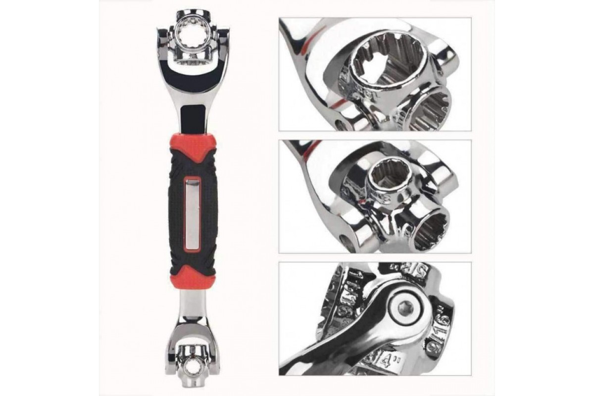 Універсальний Ключ 48 в 1 Universal Tiger Wrench 8-19mm