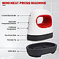 Міні-термопрес Compact Heat Press 150 Вт до 190°C 1 шт. Бірюзовий, фото 5