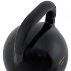 Гіря змагальна цільна сталева забарвлена ​​Zelart TA-7795-8 8кг чорний, фото 4